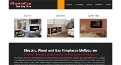 Desktop Screenshot of logfires.com.au